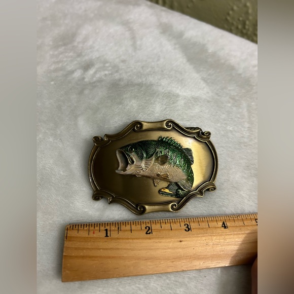 Vintage Raintree Bass belt buckle - Picture 4 of 8
